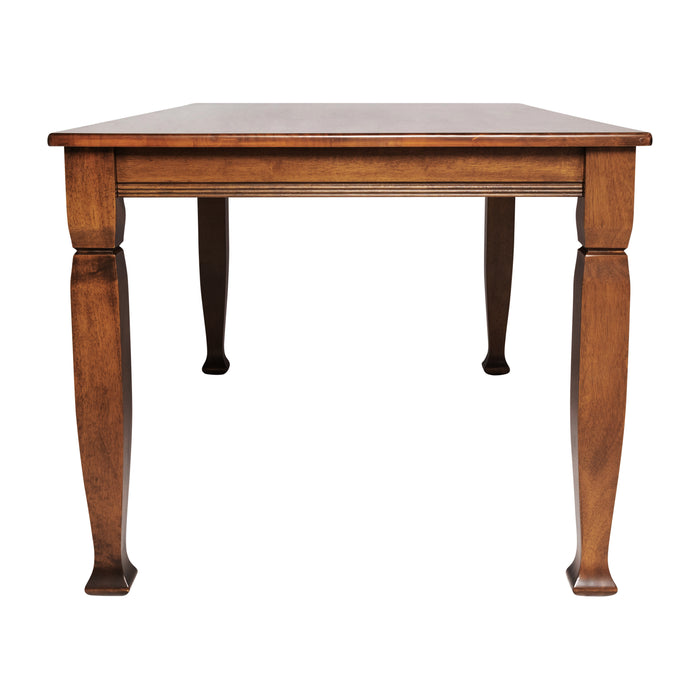Milford Wooden Dining Table with Turned Wooden Legs