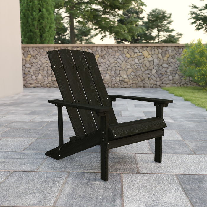 All-Weather Poly Resin Wood Adirondack Chair