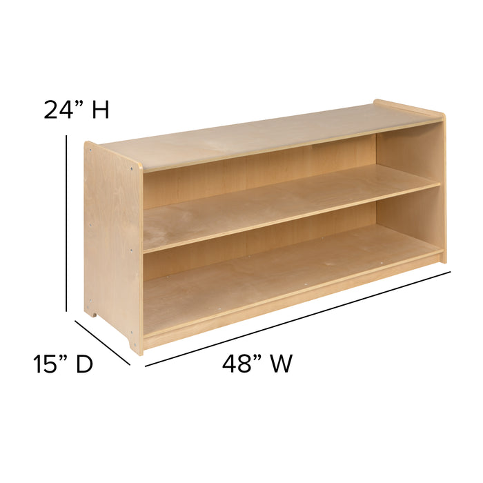 Wooden School Classroom Storage Cabinet for Commercial or Home Use