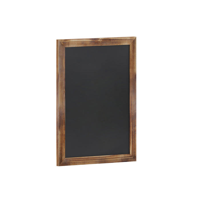 Burke Framed Decorative Wall Hanging Chalkboard with Magnetic Surface and Eraser for Weddings, Parties, Showers and More