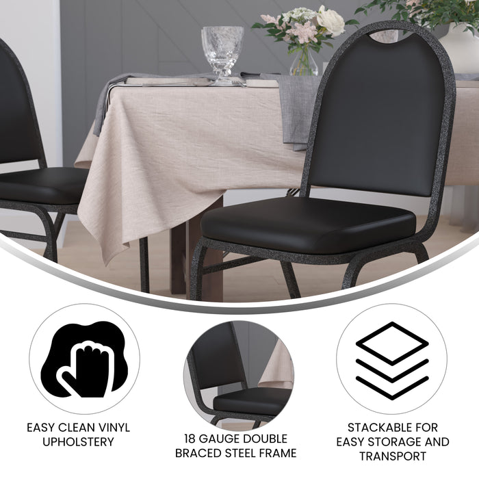 Dymoke Versatile Dome Back Stacking Banquet Chair
