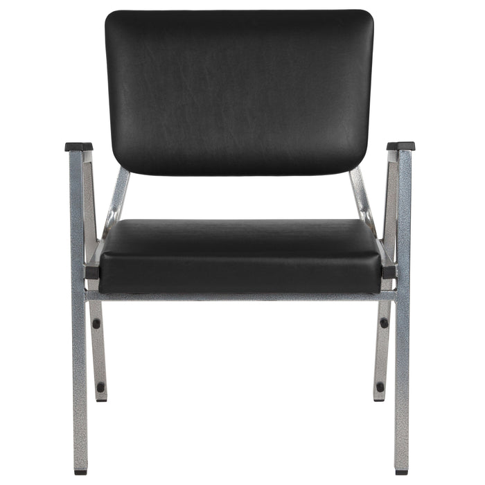 1000 lb. Antimicrobial Bariatric Open Back medical Guest Arm Chair