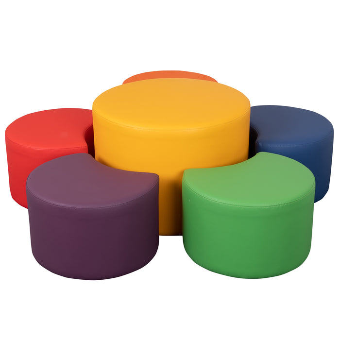 Soft Seating Flexible Flower Set for Classrooms (12"H & 18"H)
