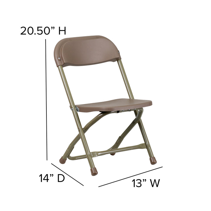 10 Pack Kids Plastic Folding Chair Daycare Home School Furniture