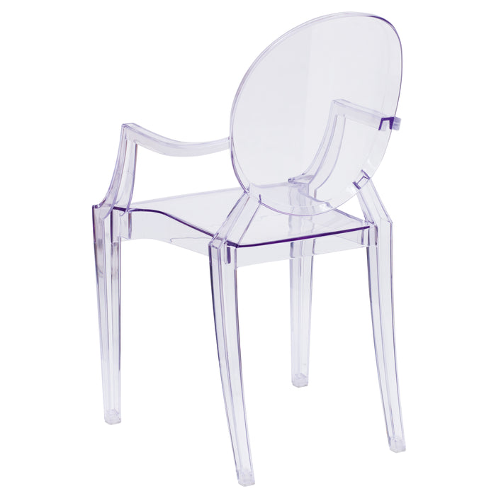 4 Pack Ghost Chair with Arms