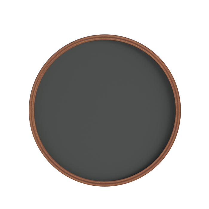 Burke Round Wall Mounted Magnetic Chalkboards with Eraser and Chalk, Set of 2