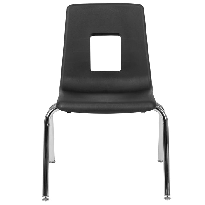 4-pack Student Stack School Chair - 16-inch