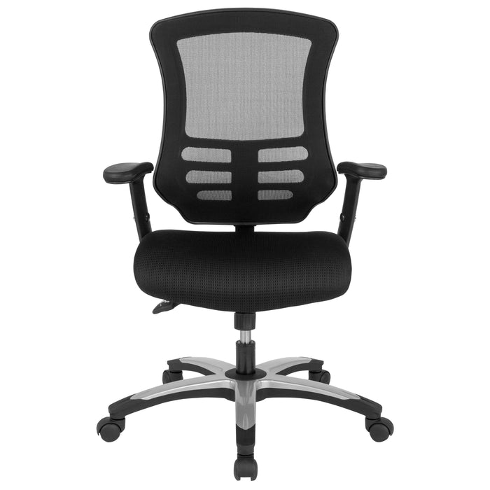 High Back Mesh Multifunction Executive Swivel Ergonomic Office Chair with Molded Foam Seat and Adjustable Arms