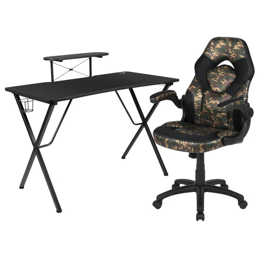 Blackarc High Back Adjustable Gaming Chair With 4d Armrests, Head