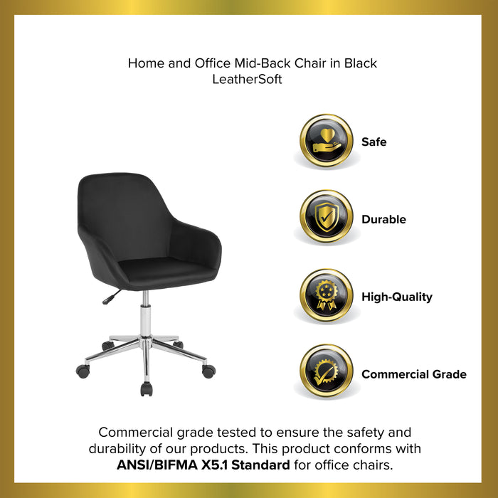 Home and Office Mid-Back Office Chair