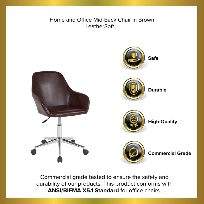 Home and Office Mid-Back Office Chair