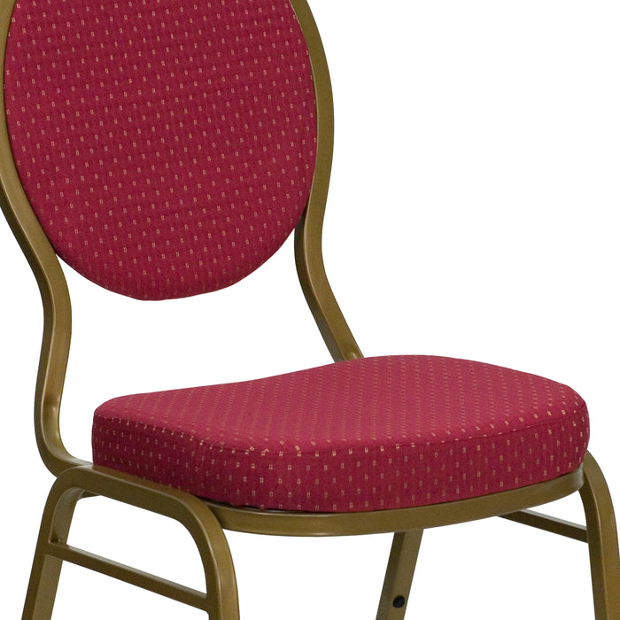 Teardrop Back Stacking Banquet Dining Chair