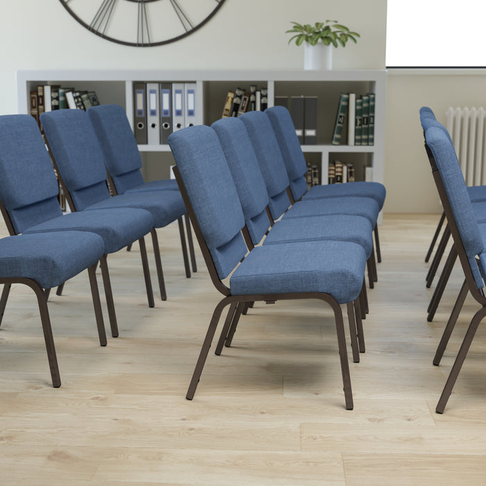 18.5"W Stackable Church/Reception Guest Chair