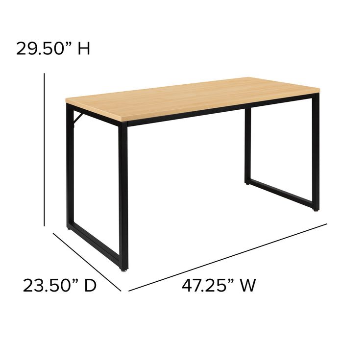 Industrial Modern Desk-47"L Commercial Grade Home Office Desk