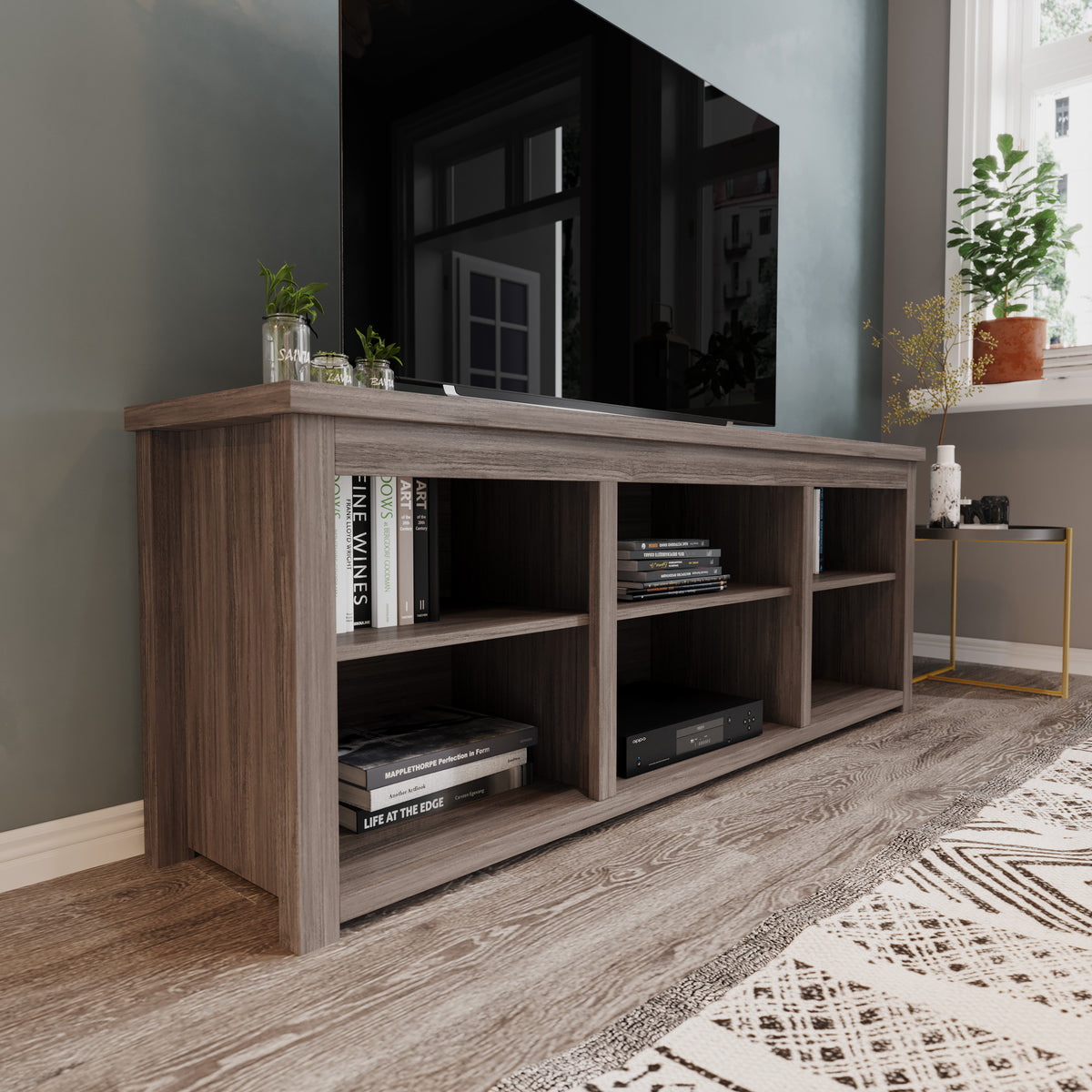 Sienna Cube Style TV Stand for up to 80