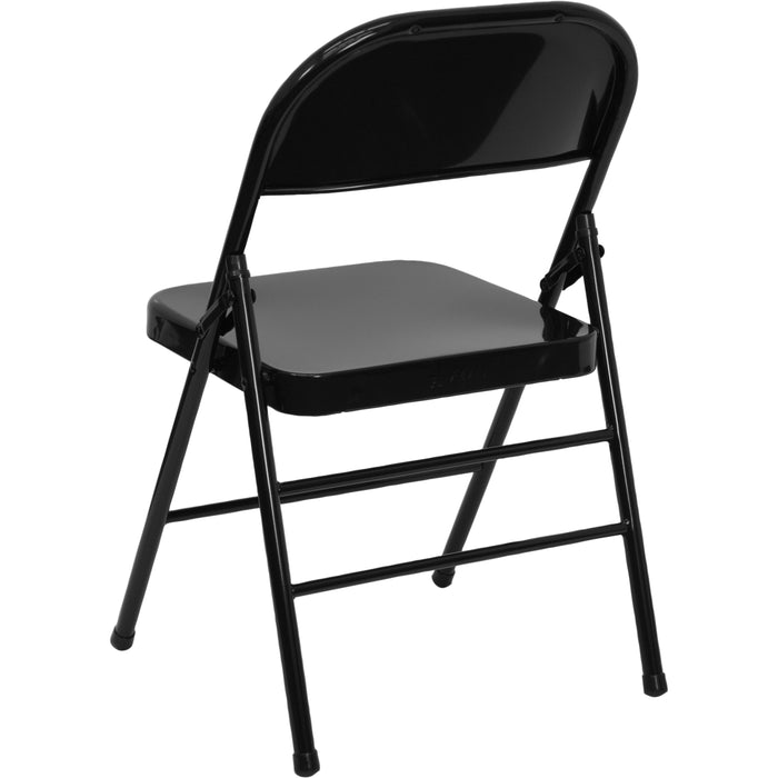 2 Pack Home & Office Portable Party Events Steel Metal Folding Chair