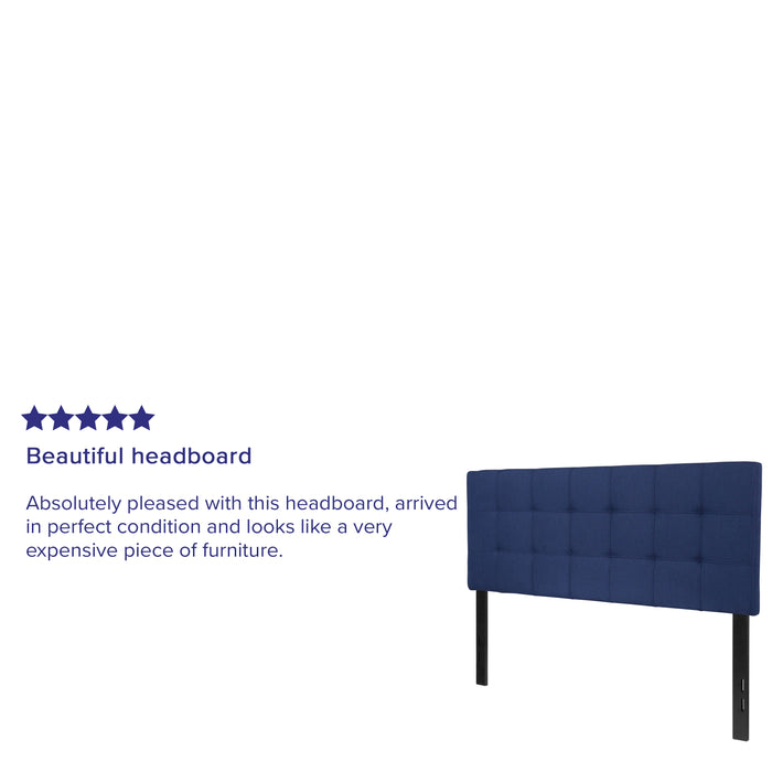 Quilted Tufted Upholstered Headboard