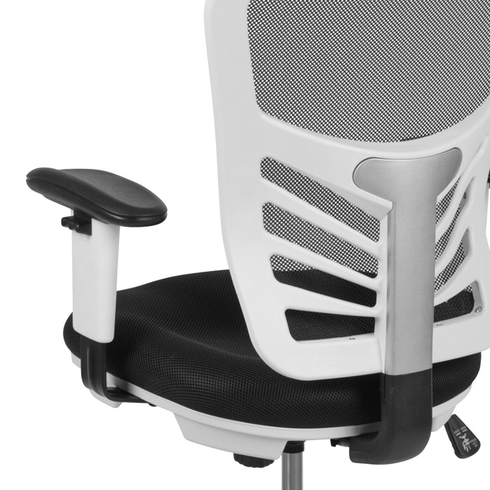 Mid-Back Mesh Adjustable Ergonomic Drafting Chair, Task Chair