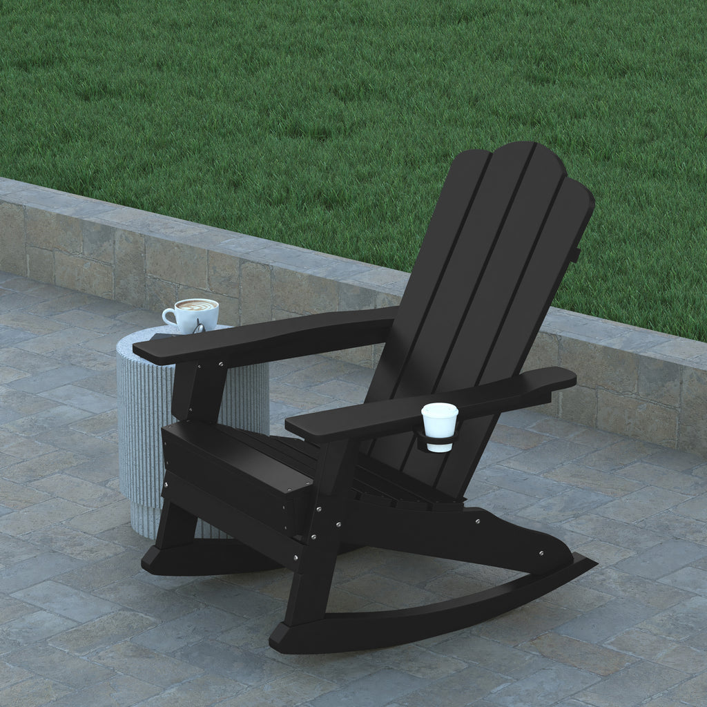 Wildridge Heritage High Fan Back Rocker | Monarch Patio, image size:1024x1024