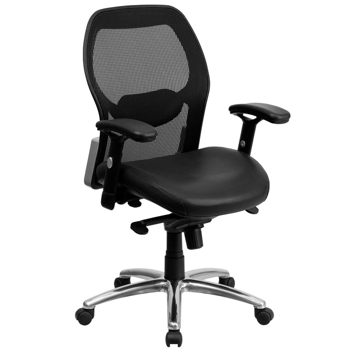 Mid-Back Super Mesh Executive Swivel Office Chair, Knee Tilt Control