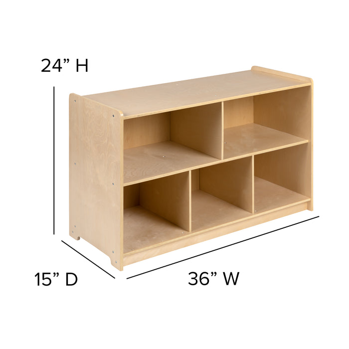 Wooden School Classroom Storage Cabinet/Cubby for Commercial or Home Use