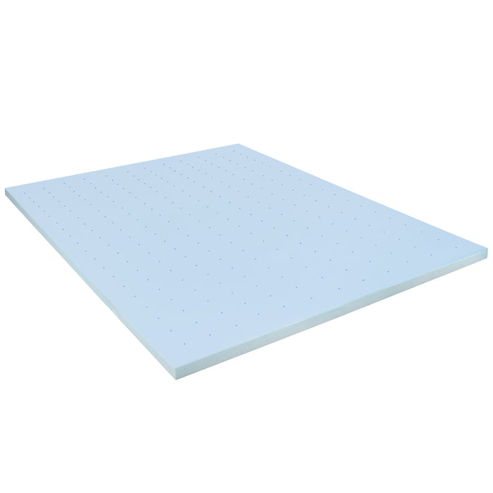 2 Inch Gel Infused Cool Touch CertiPUR-US Certified Memory Foam Topper - King
