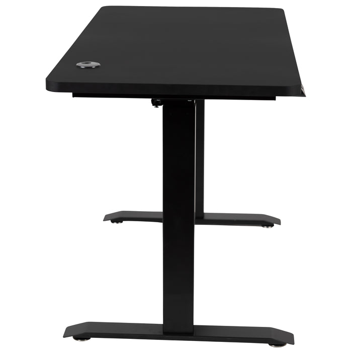 Electric Height Adjustable Standing Desk - 48" Wide x 24" Deep