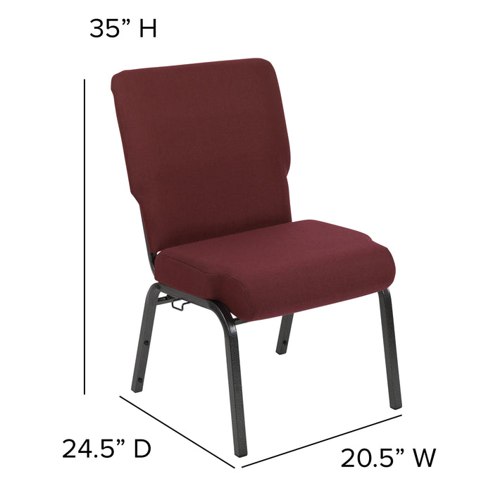 20.5 in. Molded Foam Church Chair