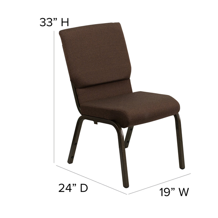 Stacking Auditorium Chair with 19" Seat