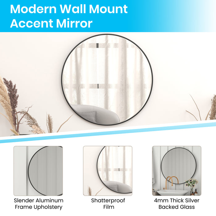 Metal Wall Mounted Mirror with Oxidized Finish for a Distressed Look, 4mm Silvered Back and Anti-Shatter Safety Film
