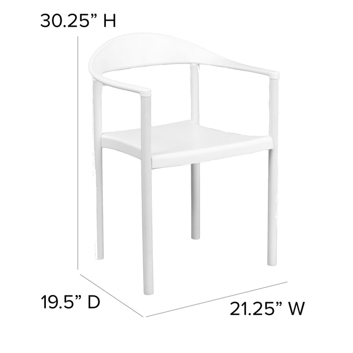 Multipurpose Plastic Cafe Stack Chair