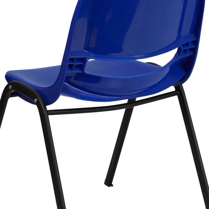 Ergonomic Shell Student Stack Chair - Classroom Chair / Office Guest Chair