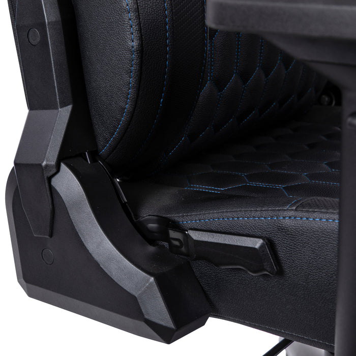 Teknik Ergonomic High Back Adjustable Gaming Chair with 4D Armrests, Head Pillow and Adjustable Lumbar Support