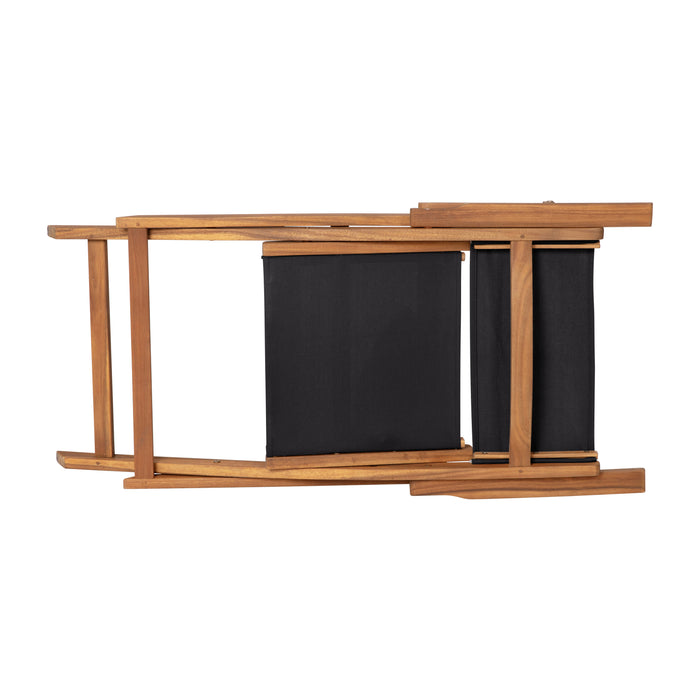 Wood Natural with Chairs — Acacia emma-and-oliver Resistant Ar Weather Kosti Folding All