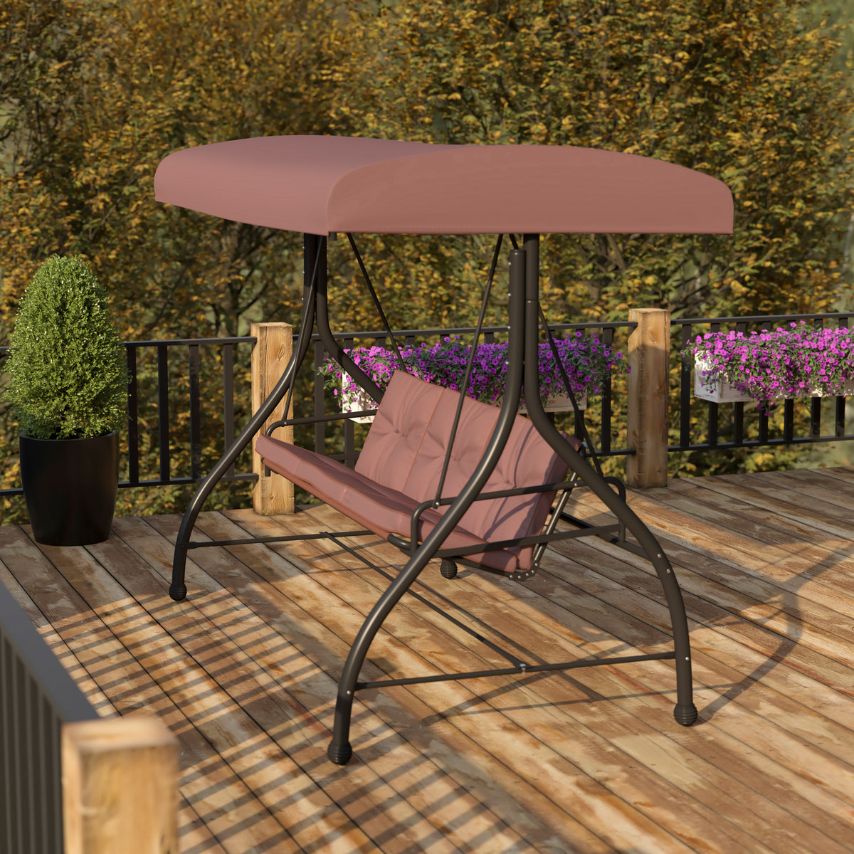 Costway outdoor patio swing hot sale