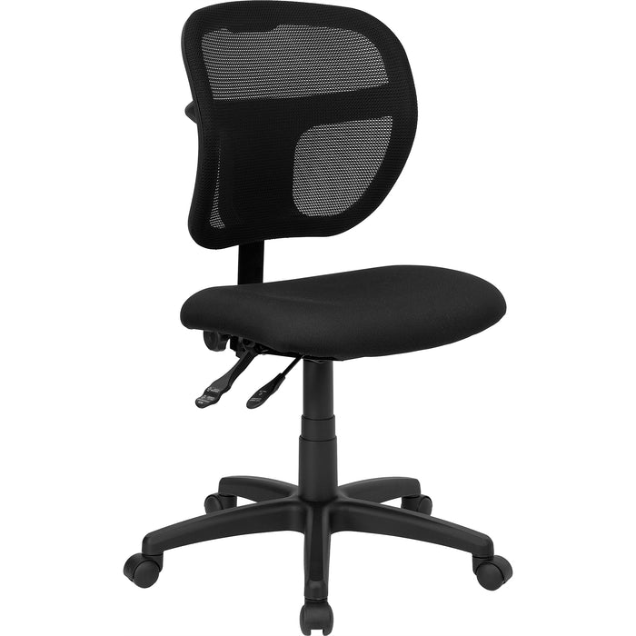 Mid-Back Mesh Swivel Task Office Chair with Back Height Adjustment