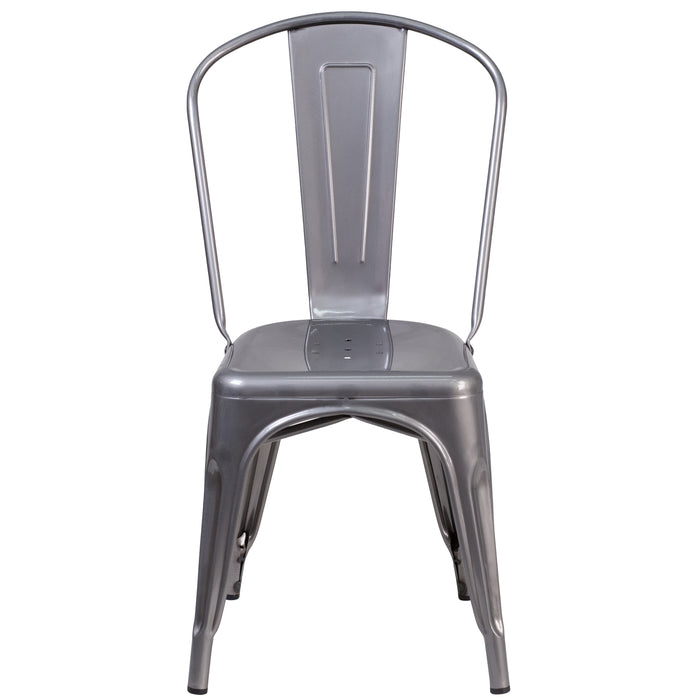 Metal Indoor Stackable Chair