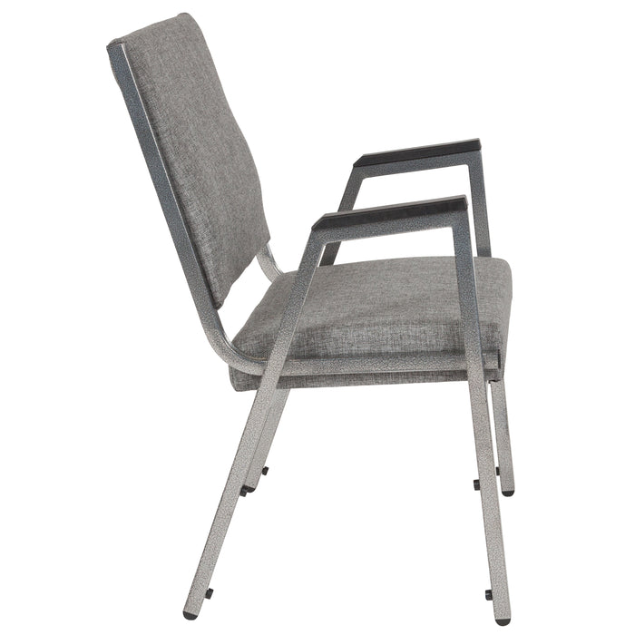 1000 lb. Rated Antimicrobial Bariatric medical Guest Arm Chair