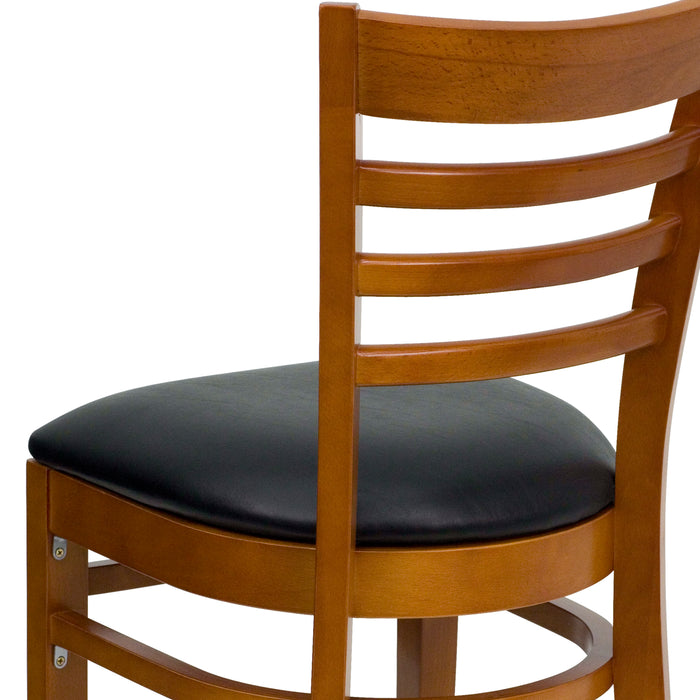 Ladder Back Wooden Restaurant Dining Chair