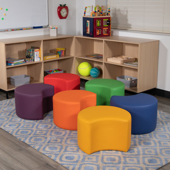 Soft Seating Flexible Moon for Classrooms - 12" Seat Height