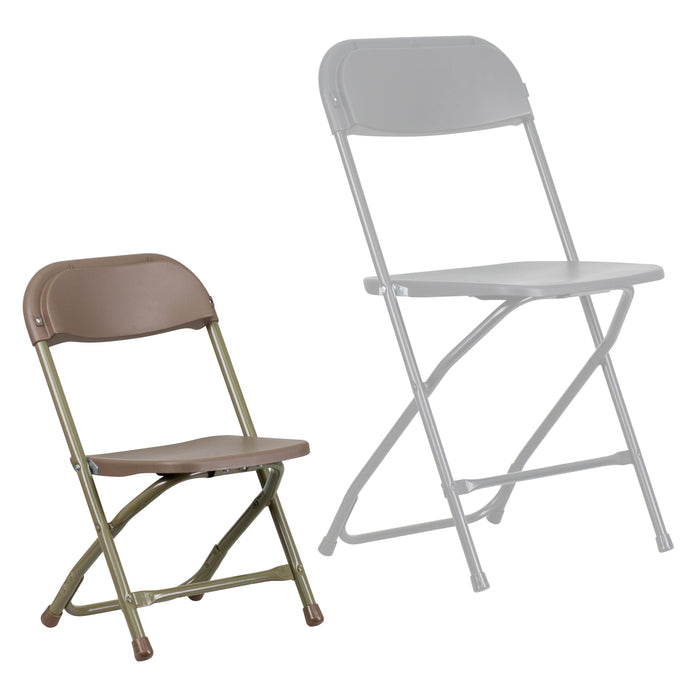 2 Pack Kids Plastic Folding Chair Daycare Home School Furniture